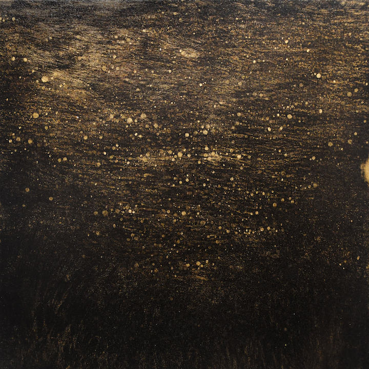Lio Sze Mei_Starry Sea (Detail), 2023, Ink on brass plate, 20x20cm
