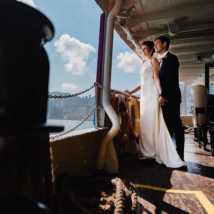 Alternate Wedding Venues Hong Kong Wedding: The Star Ferry