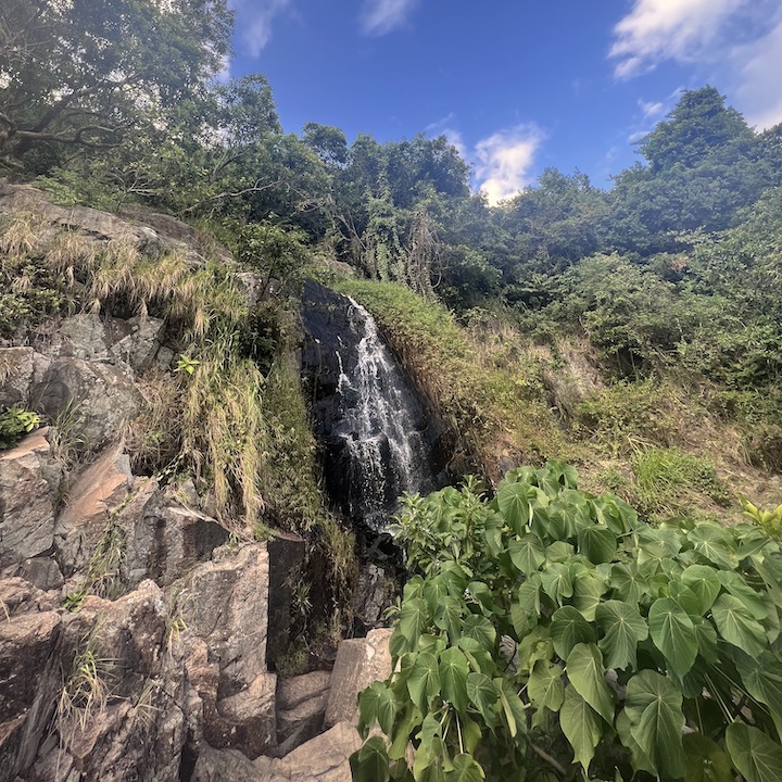 Hong Kong waterhall hike Outdoors: Silvermine Waterfall
