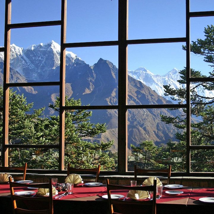 unique hotels asia experiences retreats travel hotel everest view solukhumbu nepal himalayas mountains range
