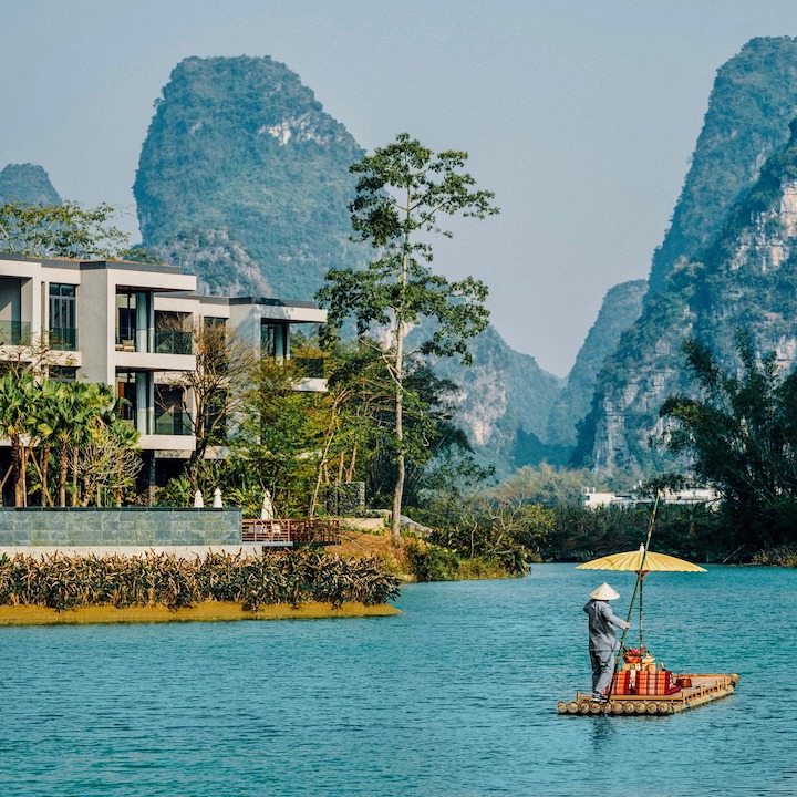 unique hotels asia experiences retreats travel lux chongzuo guangxi china vietnam mingshi river