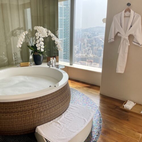 w hong kong bliss spa couples suite