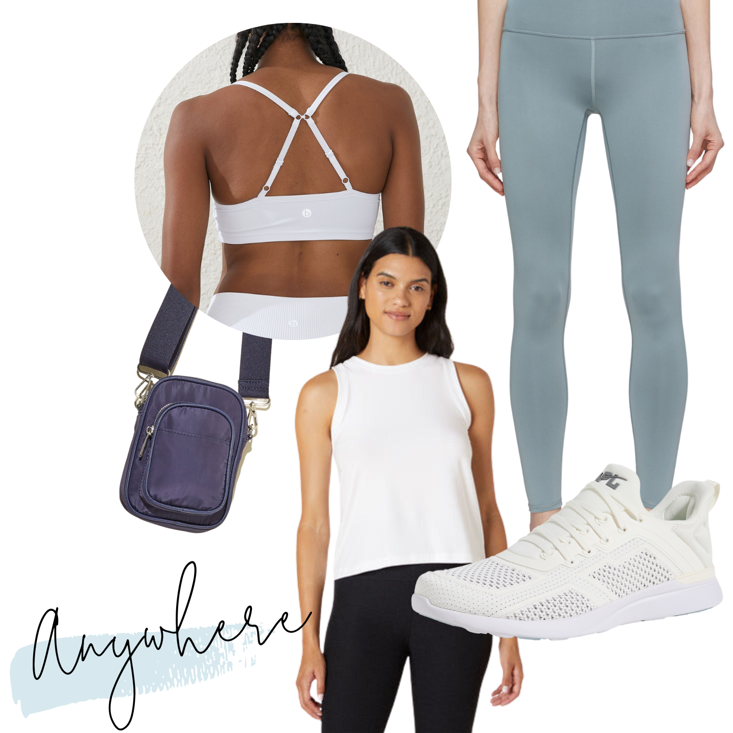 hong kong summer outfits ideas hot heat humid humidity lightweight style moving around athleisure athletic wear alo yoga airlift high waist leggings