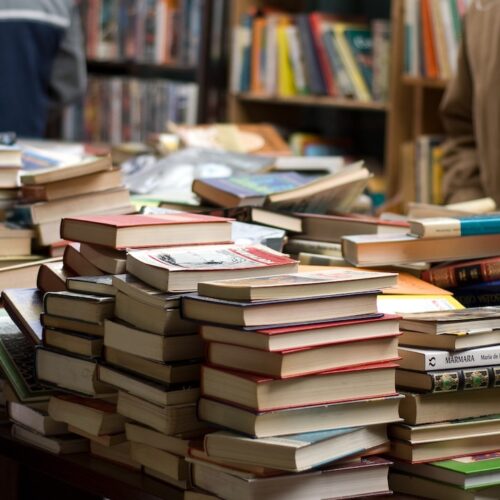gentle books launch event pop up shop secondhand books preloved