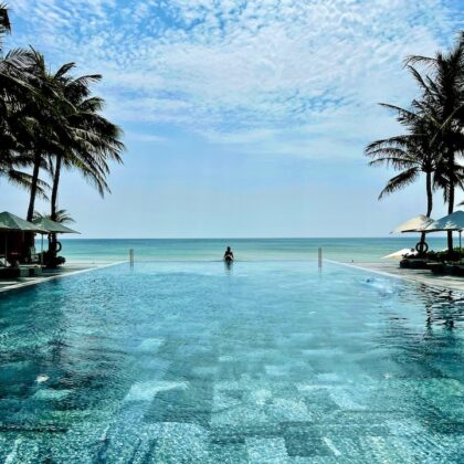 tia wellness resort da nang vietnam pool