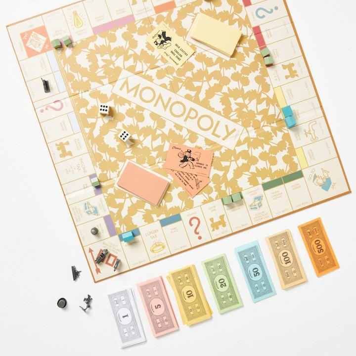 wedding gift ideas for couples newlywed friends: Anthropologie monopoly