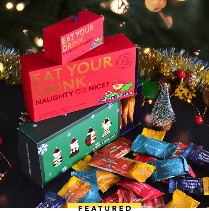 Gift Ideas For Everyone, 2022 Christmas Gift Guide: Smith & Sinclair Alcoholic Gummies