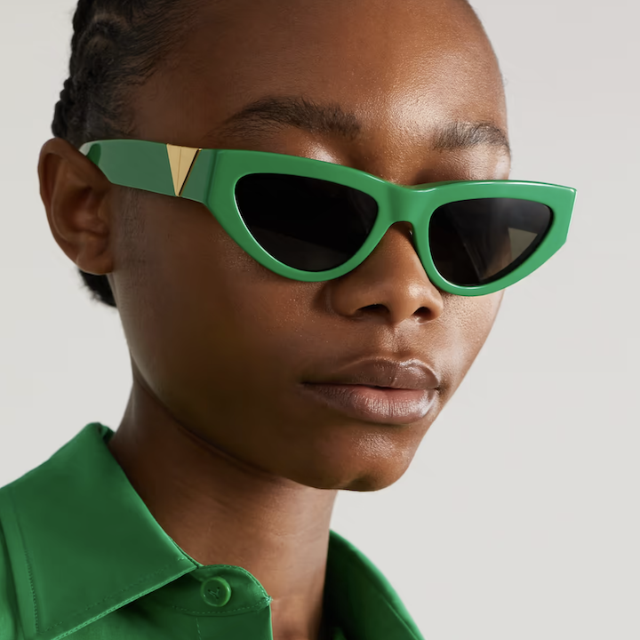 sunglasses shades sunnies summer glasses best style buys bottega veneta triangle cat eye sunglasses