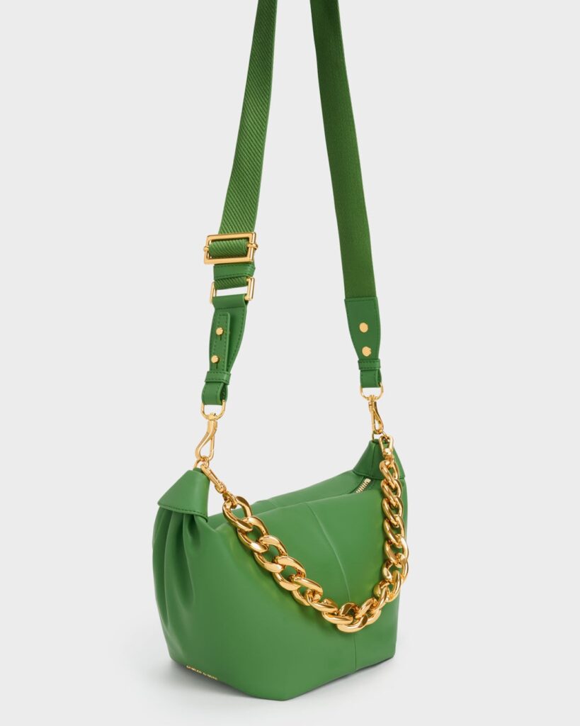 wedding guest outfit ideas hong kong fashion style spring day wedding garden lawn charles keith chain handle hobo bag