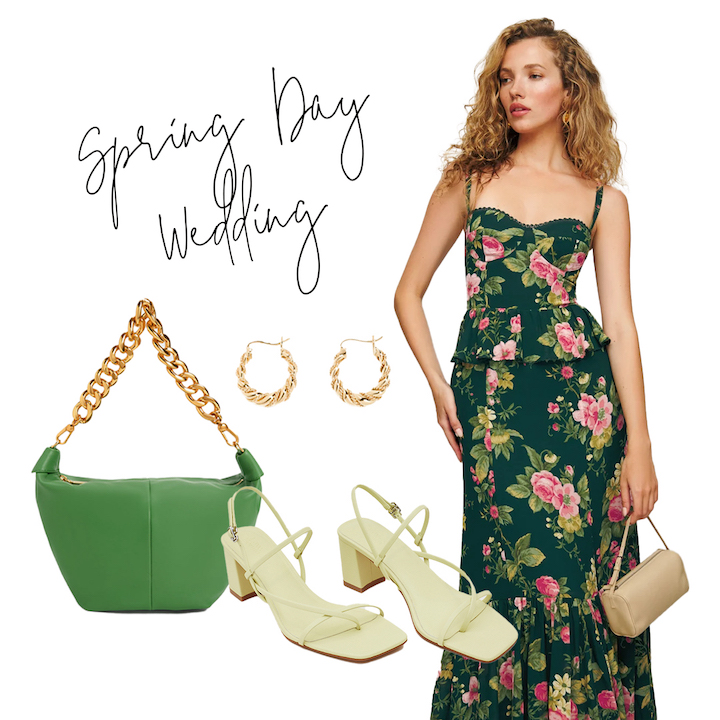 wedding guest outfit ideas hong kong fashion style spring day wedding garden lawn party