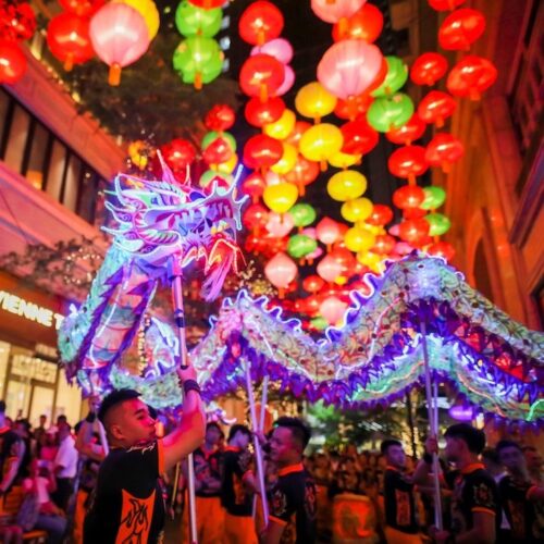 Lee Tung Avenue’s LED Fire Dragon Fiesta Returns after 3 Years