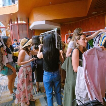 Take Out Plastic’s TOP SWOP Secondhand Clothing Exchange December, at VIPOP Soho
