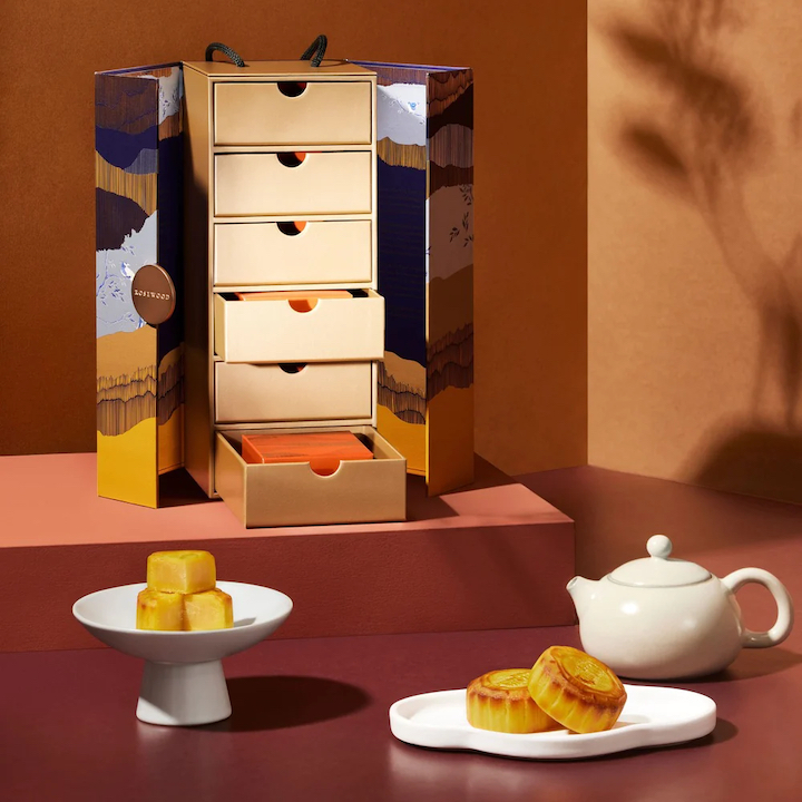 mooncakes mid autumn hong kong 2023 rosewood hong kong hotel mini mooncake sets gift box hampers legacy house palace museum butterfly patisserie