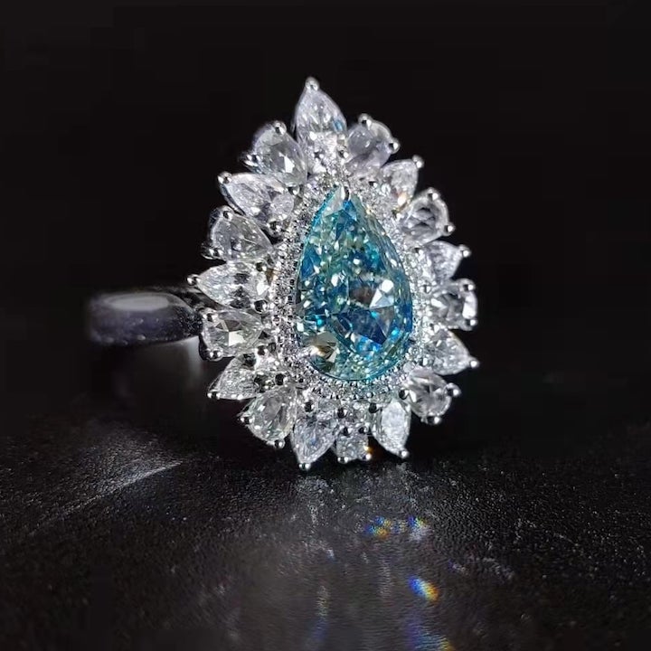 10k Illusion Setting Diamond Ring – HK Jewels