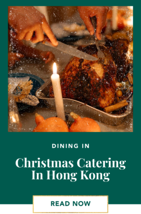 christmas catering dining in