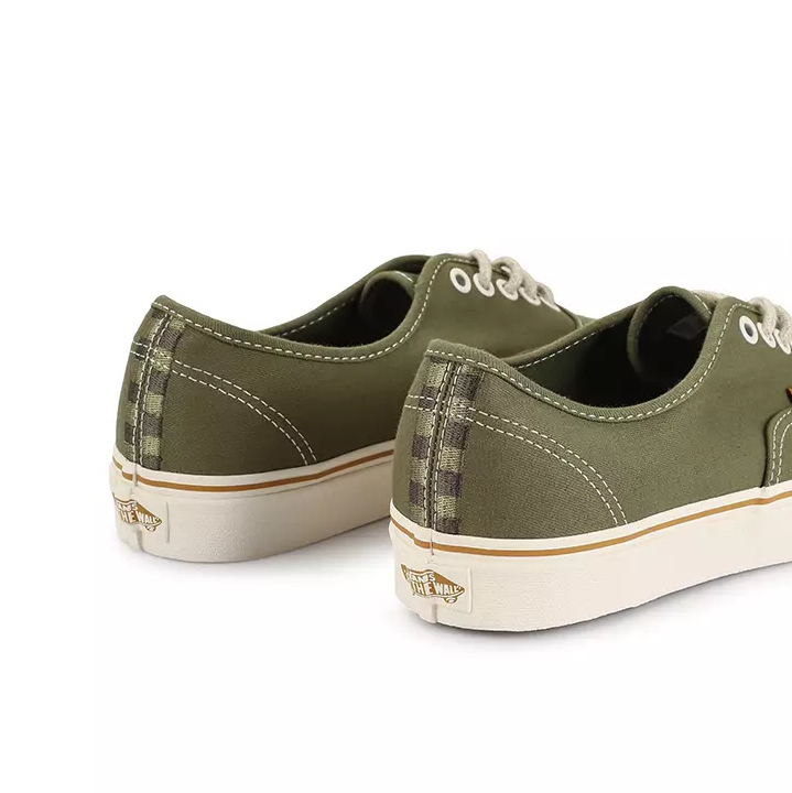 best sneakers trainers kicks hong kong style sports shoes vans authentic embroidered check loden green