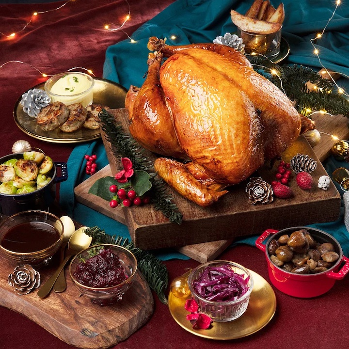2023 Christmas Takeaway, Christmas Catering Hong Kong: Four Seasons Turkey Set
