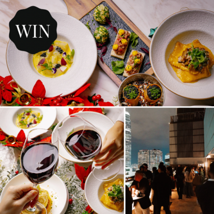 GIVEAWAY Bianco & Rosso Festive Takeaway Set, Festive Menu With Wine Pairing, Champagne At Wav Rooftop