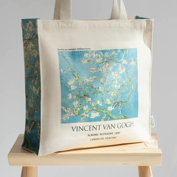 christmas gifts for her women girlfriend wife holiday presents hong kong ideas 2023 the tote library van gogh almond blossom tote bag
