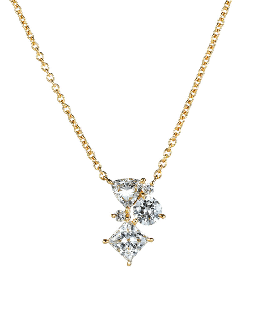 the future rocks lightbox joy collection jewellery style sustainable ethical lab grown diamonds joyful necklace