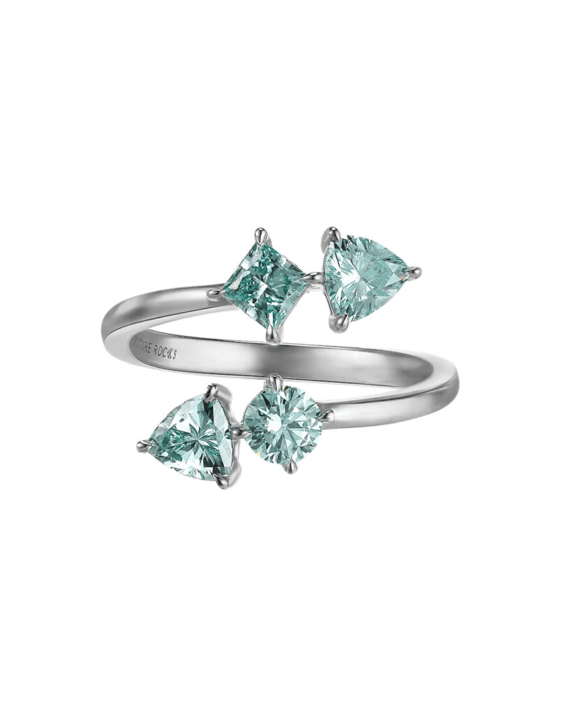 the future rocks lightbox joy collection jewellery style sustainable ethical lab grown diamonds joyful ring