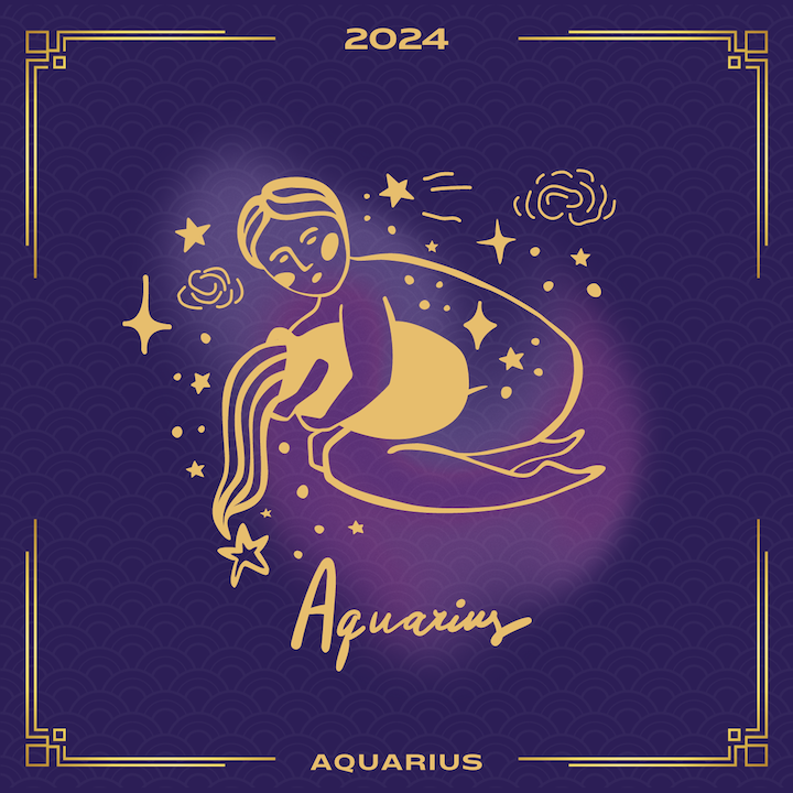 2024 Aquarius Horoscope Predictions, Zodiac Sign Dates, Tarot Reading