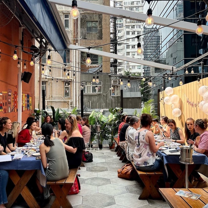 Al Fresco Restaurants Hong Kong, Outdoor Terrace: Maison Libanaise, SoHo