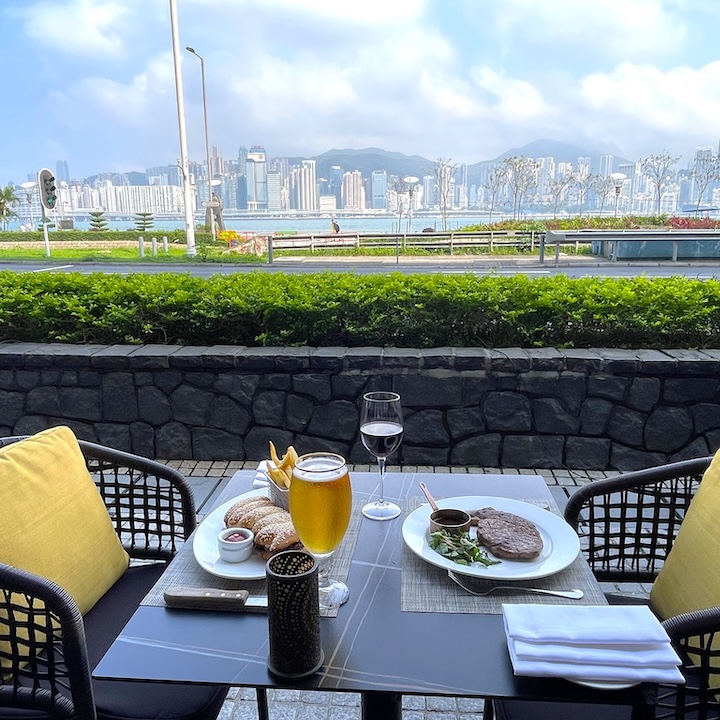 Al Fresco Restaurants Hong Kong, Outdoor Terrace: Wooloomooloo Steakhouse, Tsim Sha Tsui East