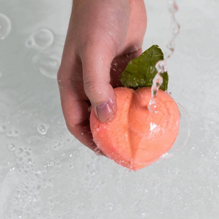 2024 Pantone Colour of the Year, Peach Fuzz: Lush Peach Bath Bomb
