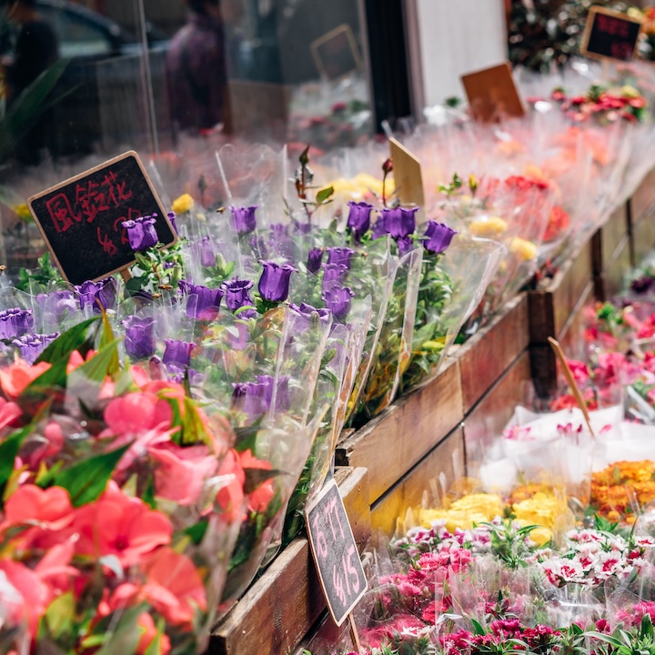 50 Free Things To Do In Hong Kong: Mong Kok Flower Market