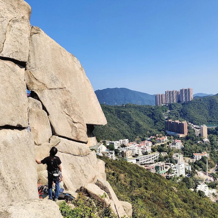 Hong Kong Rock Formations: Mask Rock, Mount Nicholson