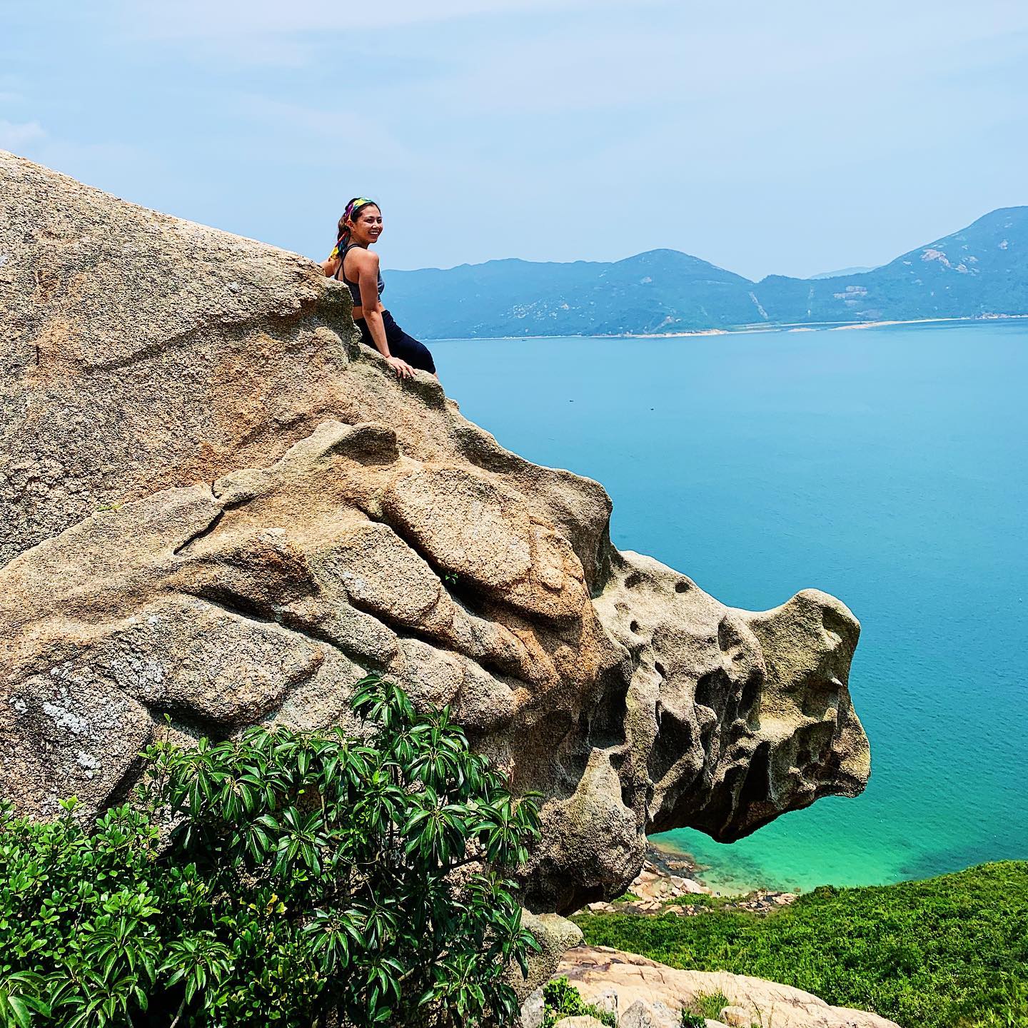 Hong Kong Rock Formations: Rhino Rock, Che Pau Teng