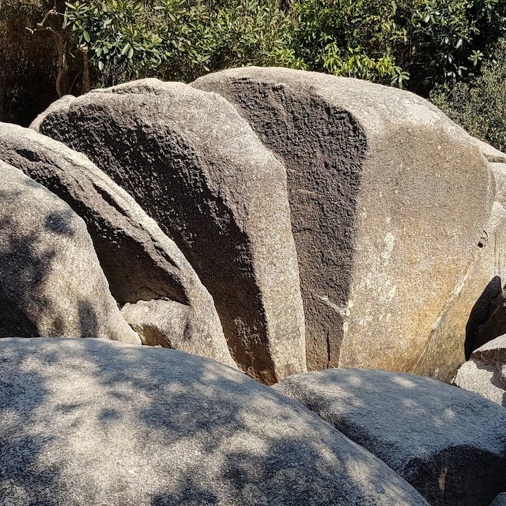 Hong Kong Rock Formations: Sliced Bread Rock, Lung Kwu Wan