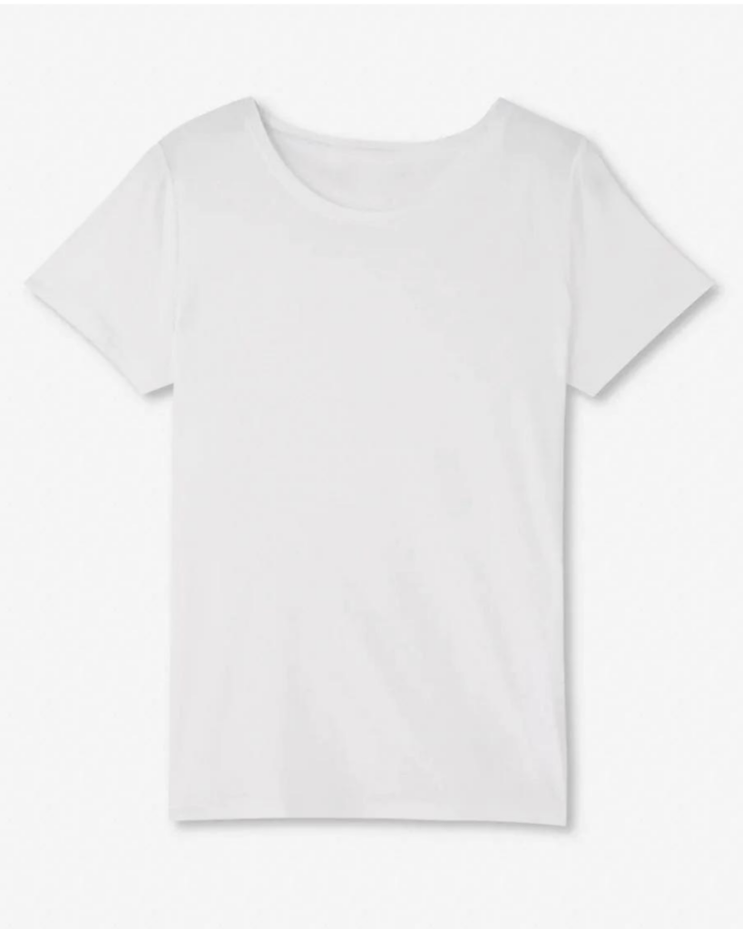 Spring Capsule Wardrobe, Essential Pieces: Basic White T-Shirt