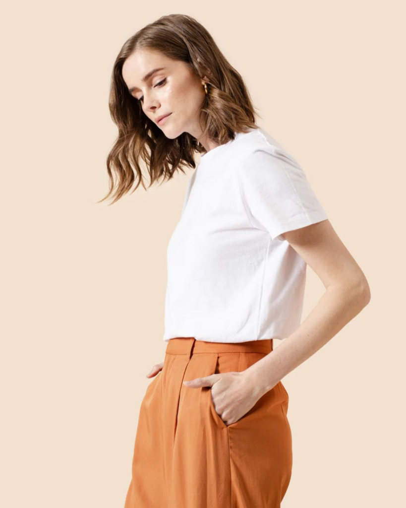 Spring Capsule Wardrobe, Essential Pieces: Basic White T-Shirt