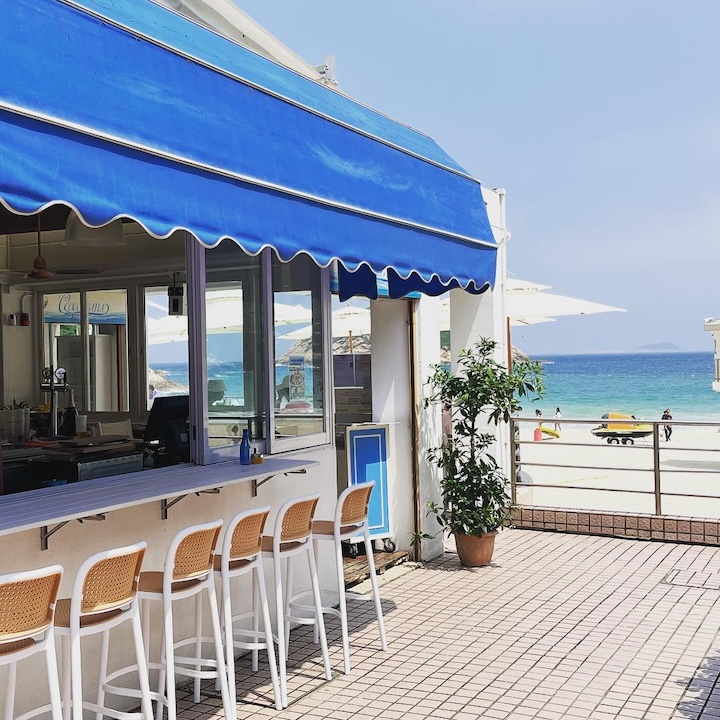 Seaview restaurant hong kong, beachside restaurant hong kong, restaurant with a view: Cococabana, Shek O