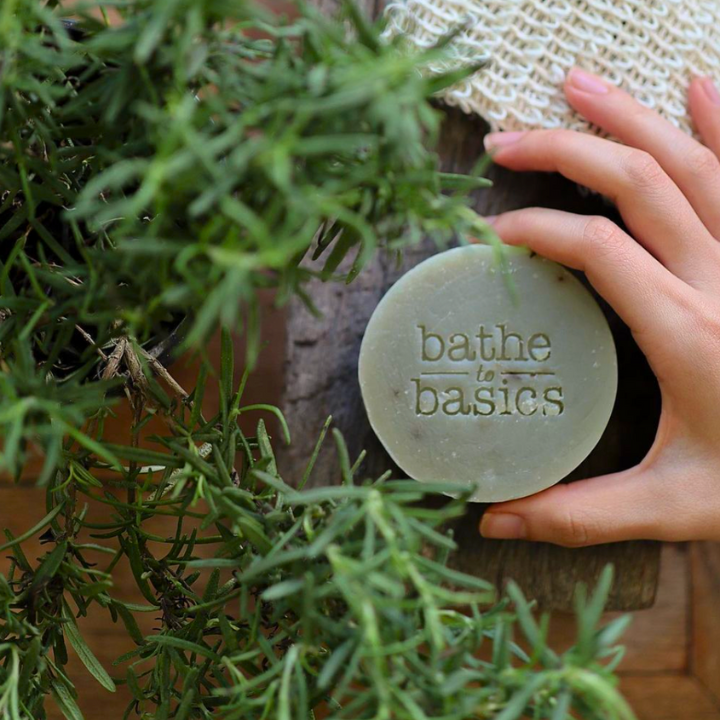 clean vegan sustainable beauty brands bathe to basics soap bar