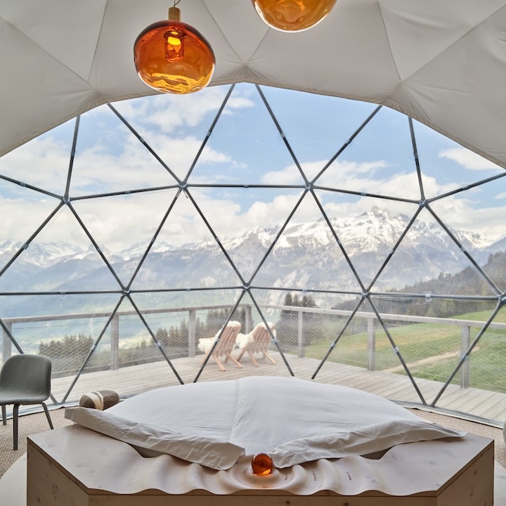 Eco Hotel, Sustainable Hotel, Eco-Friendly Hotel, Sustainable Travel: Whitepod Original, Switzerland