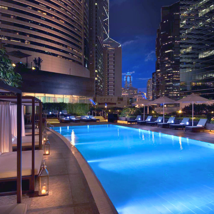 hotel swimming pools Conrad Hong Kong 