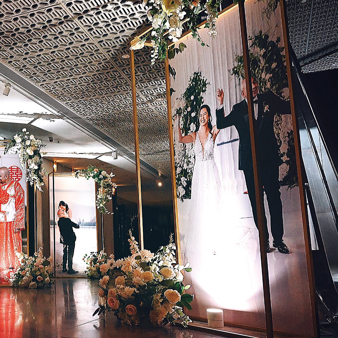Wedding Decorations Hong Kong, Backdrop Design, Flower Arrangement: Leung's Creations