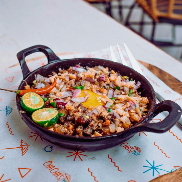 Filipino Food Sizzling Sisig