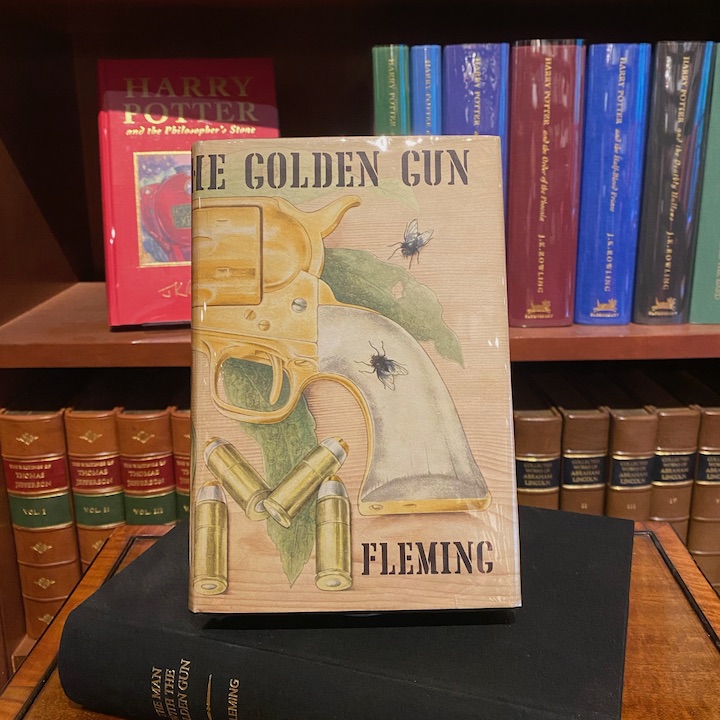 christmas gifts for everyone anyone men women holiday presents hong kong ideas 2023: The Man with the Golden Gun by Ian Fleming, first edition, James Bond novel