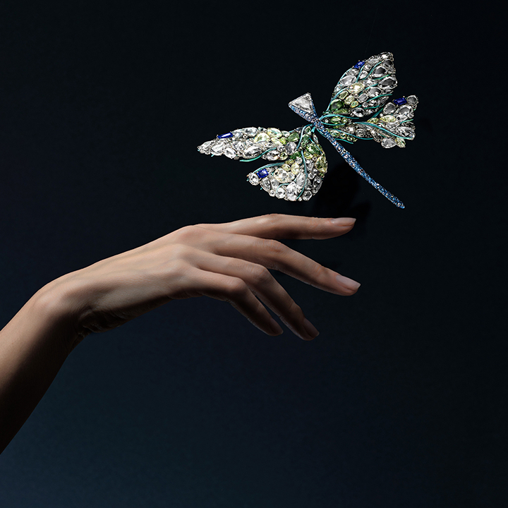 Fine Jewellery Hong Kong Cindy Chao elemental jeweller inspired by nature butterfly brooch