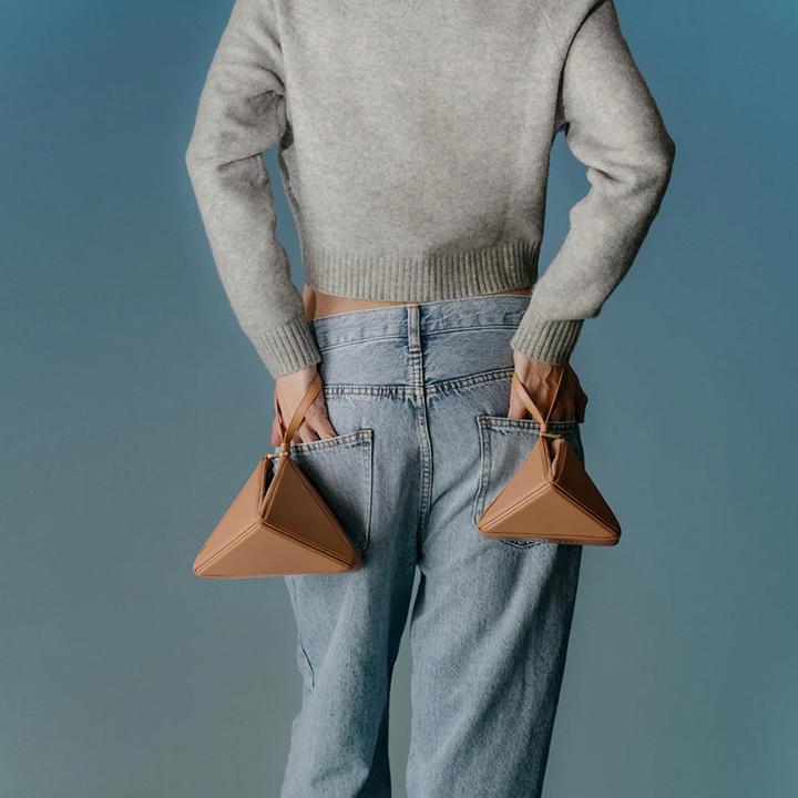 Mlouye designer luxury handbag leather tote shouder bag clutch Hong Kong