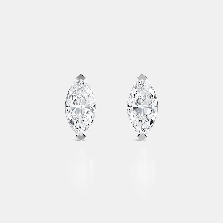 Gift Ideas For Her, Christmas 2024, rockrush, marquise diamond stud earrings
