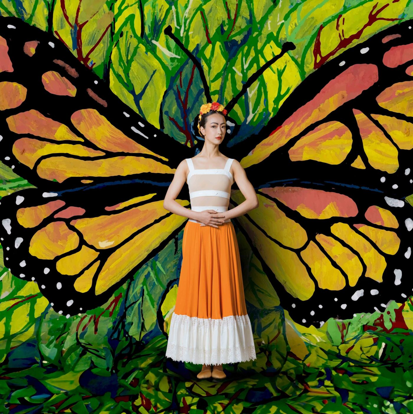 Stage design and costumes in "Frida" By Hong Kong Ballet