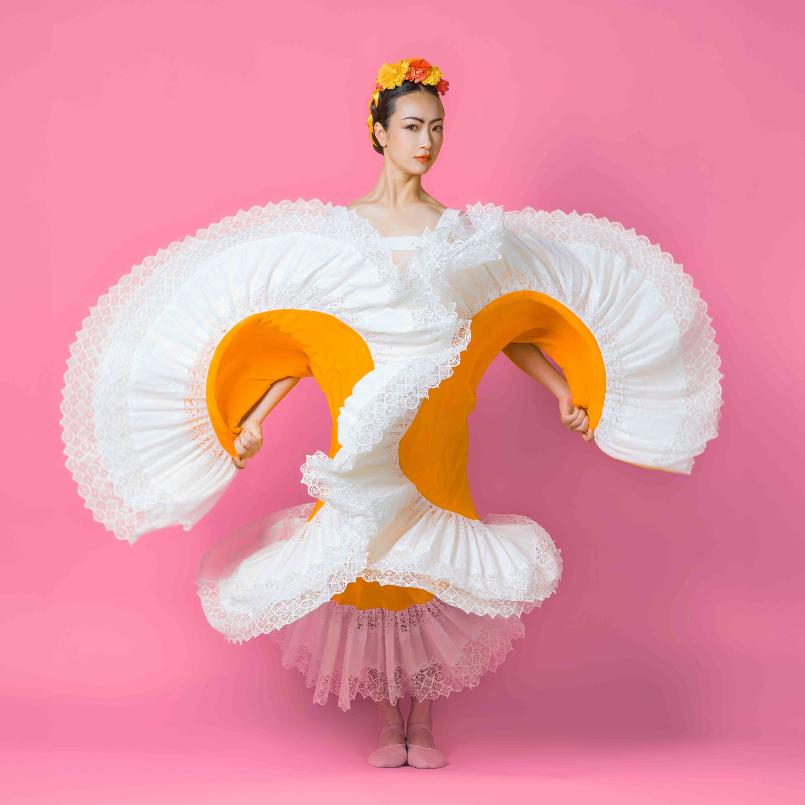 Flamenco skirts in "Frida" By Hong Kong Ballet