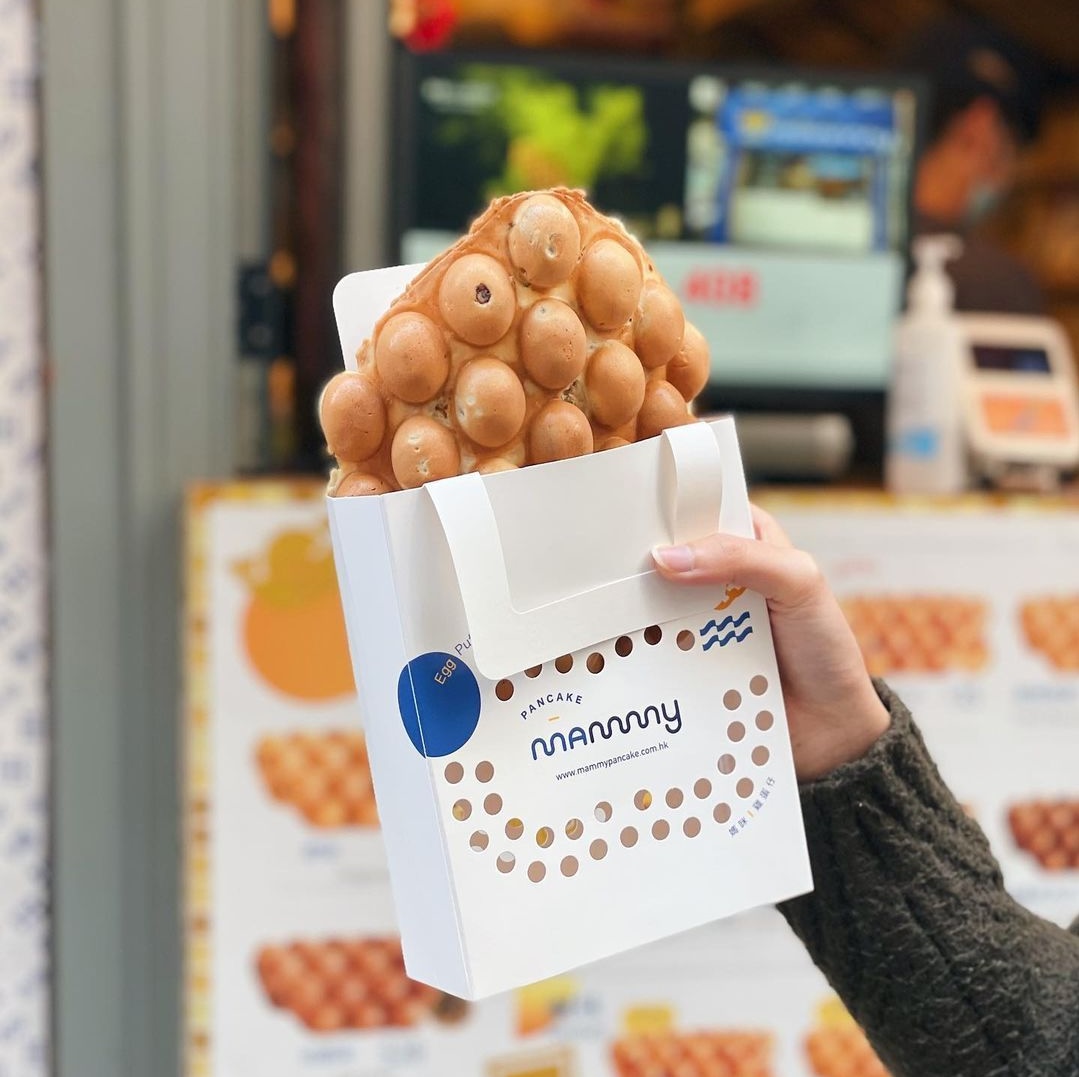 Mammy Pancake egg waffle, an iconic and Michelin-recommended egg waffle spot.