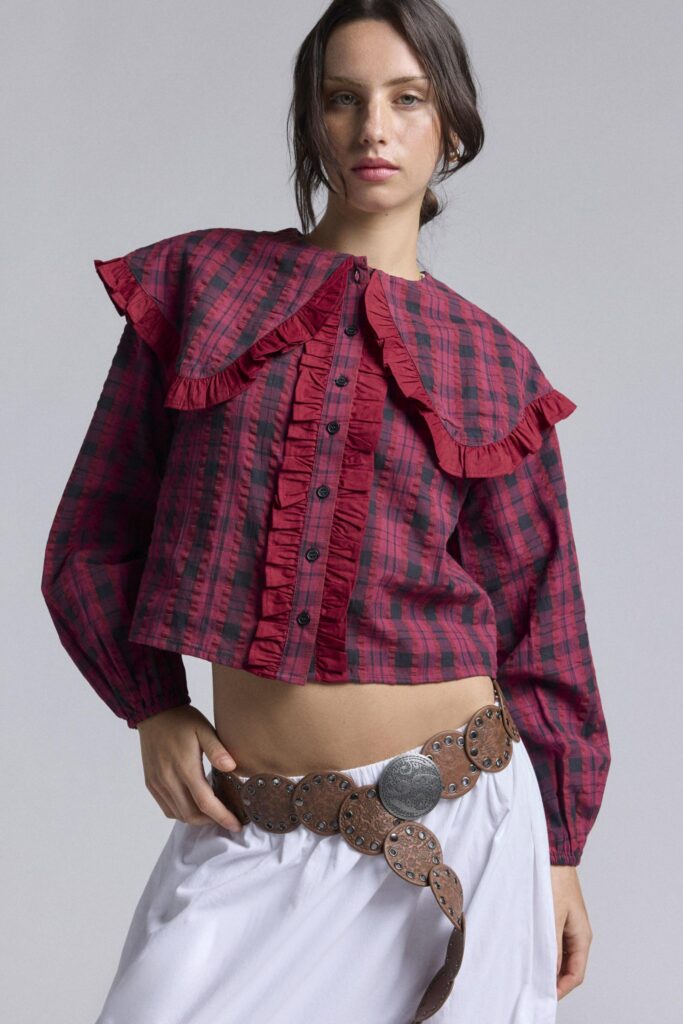 Spring Style Trends, Tartan, Plaid, Top, Urban Outfitters