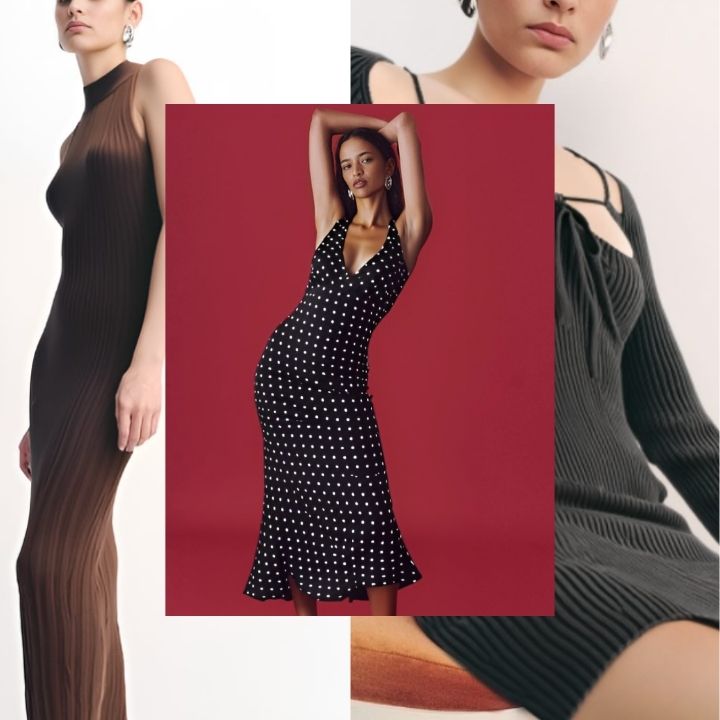 Black Coral fashion brand for silk slip dresses, party dresses, maxi knits, sundresses and more.